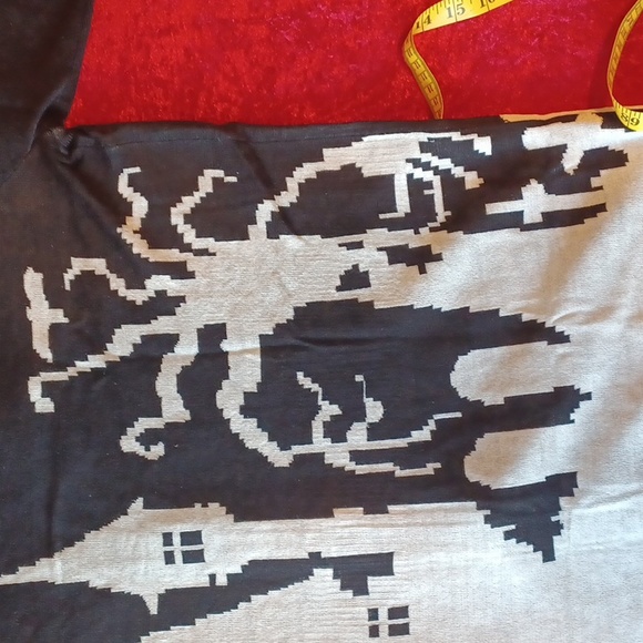 DOLLSKILL 2X TRICKZ N TREATZ BLACK/WHITE LONG-SLEEVED CARDIGAN BUTTON DOWN - Picture 16 of 16